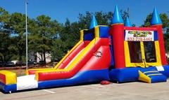 018 Combo Castle Water Slide with characters 018 Combo Castle Water Slide with characters