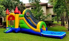 023 New Combo Castle Water Slide 2017 with pool 023 New Combo Castle Water Slide 2017 with pool