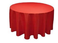 027 Red Round tablecloth 120 in. 027 Red Round tablecloth 120 in.