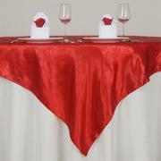 Red Satin Overlay Red Satin Overlay