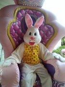 Easter Bunny with Person Easter Bunny with Person