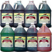 Extra Sno Cone Supplies 3 extra flavors and 100 cups Extra Sno Cone Supplies 3 extra flavors and 100 cups