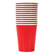 Paper party cups packages of 8 (assorted colors) Paper party cups packages of 8 (assorted colors)