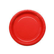 Paper Plates 7" assorted colors packages of 24 plates Paper Plates 7" assorted colors packages of 24 plates